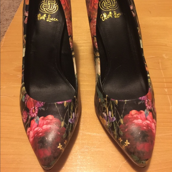 Elliot Lucca Catalina floral printed toe pump - Picture 4 of 8